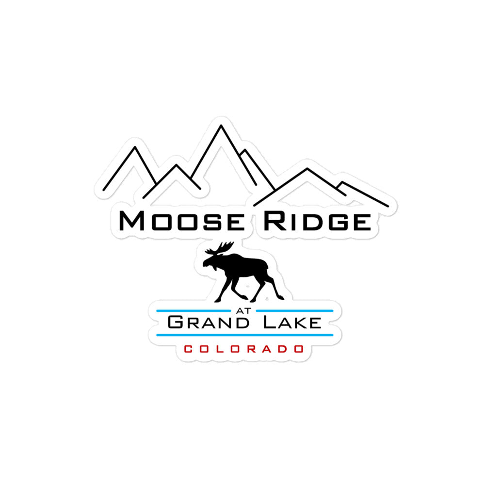 Sticker - Moose Ridge Grand Lake