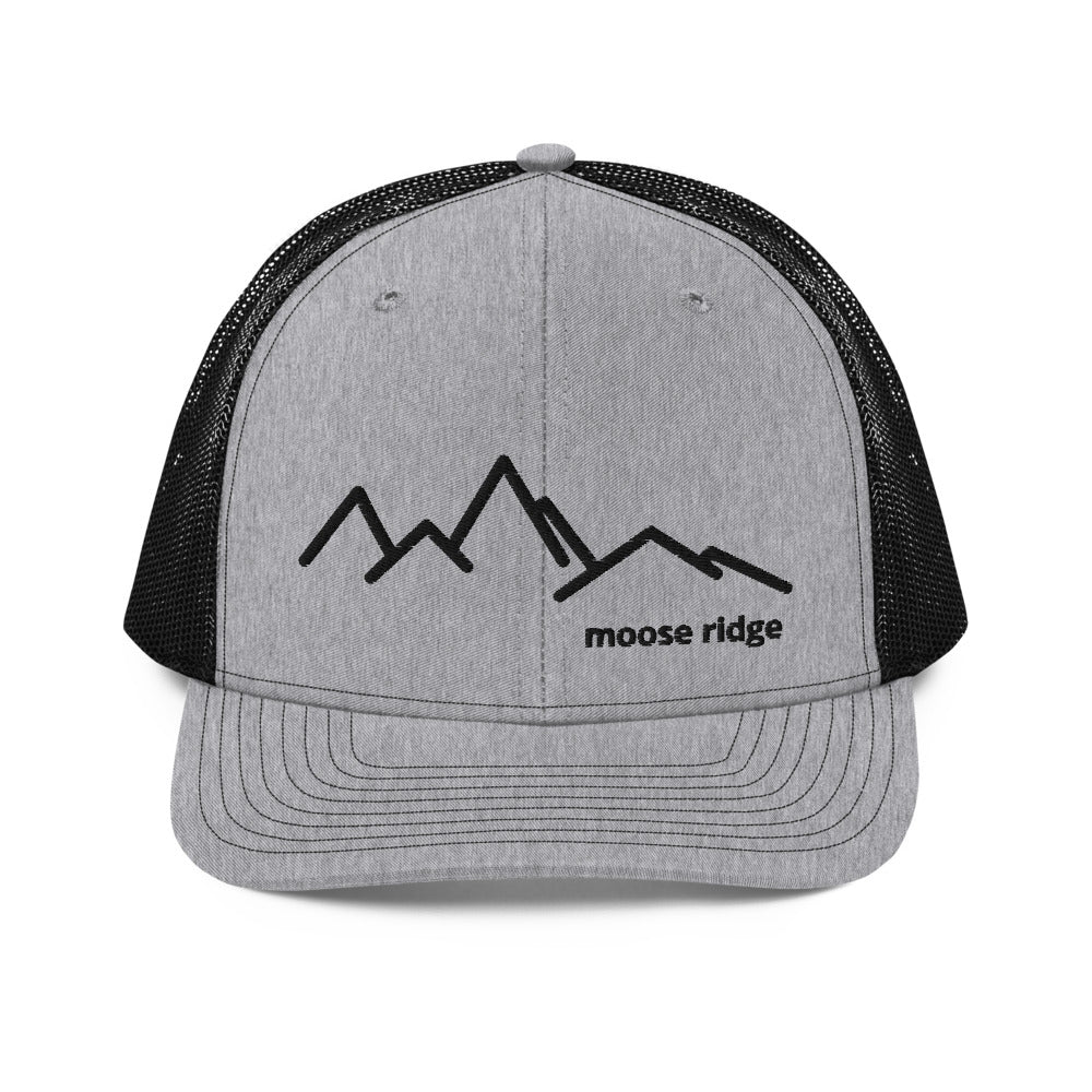 Trucker Cap - Moose Ridge Black