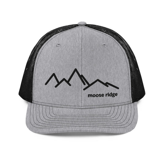 Trucker Cap - Moose Ridge Black