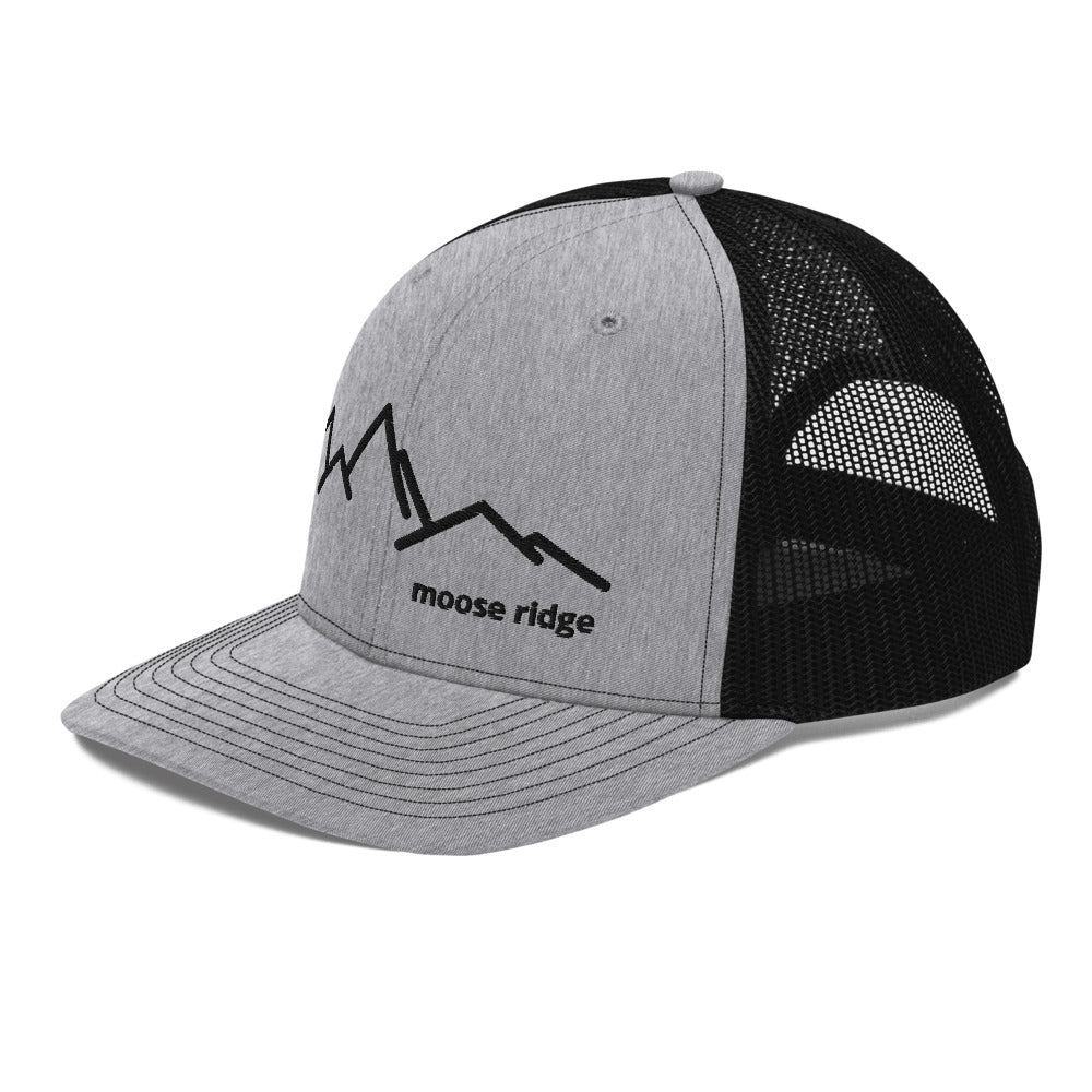 Trucker Cap - Moose Ridge Black