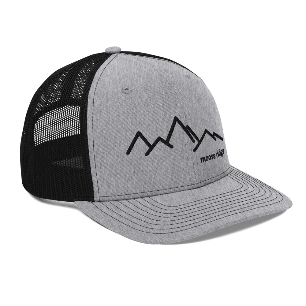 Trucker Cap - Moose Ridge Black