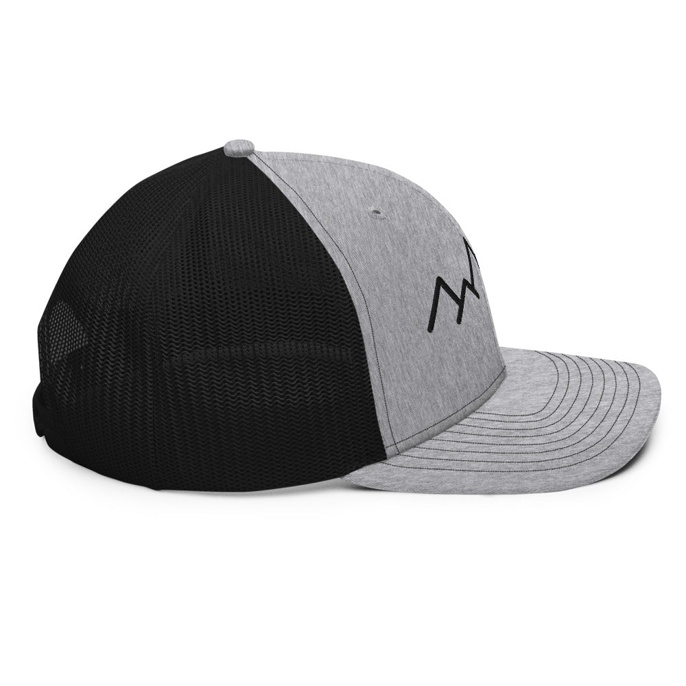 Trucker Cap - Moose Ridge Black