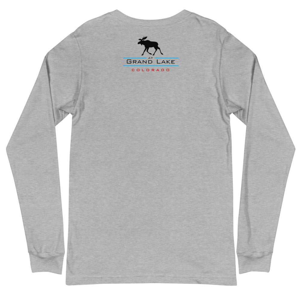 Unisex Long Sleeve Tee - Moose Ridge Grand Lake