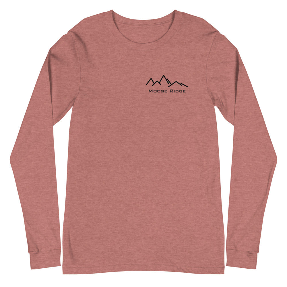 Unisex Long Sleeve Tee - Moose Ridge Grand Lake