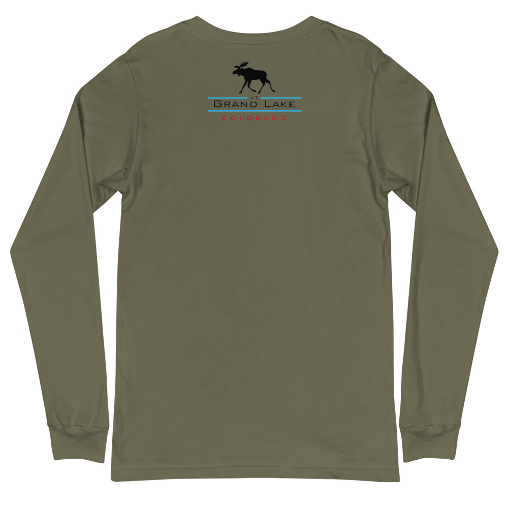 Unisex Long Sleeve Tee - Moose Ridge Grand Lake