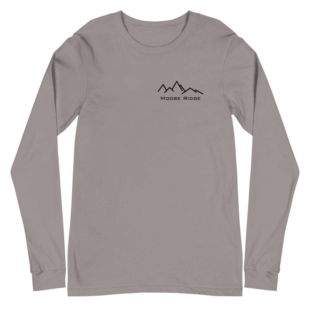 Unisex Long Sleeve Tee - Moose Ridge Grand Lake